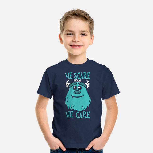 We Scare Because We Care-Youth-Basic-Tee-piercek26