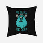 We Scare Because We Care-None-Removable Cover w Insert-Throw Pillow-piercek26