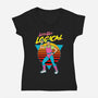 Let's Get Logical-Womens-V-Neck-Tee-Boggs Nicolas