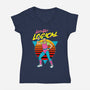 Let's Get Logical-Womens-V-Neck-Tee-Boggs Nicolas