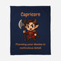 Capricorn The Chaotic-None-Fleece-Blanket-CHARSEWTASTIC