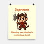 Capricorn The Chaotic-None-Matte-Poster-CHARSEWTASTIC