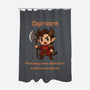 Capricorn The Chaotic-None-Polyester-Shower Curtain-CHARSEWTASTIC