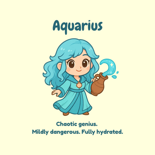 Aquarius The Water Sprite-Mens-Basic-Tee-CHARSEWTASTIC