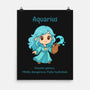 Aquarius The Water Sprite-None-Matte-Poster-CHARSEWTASTIC