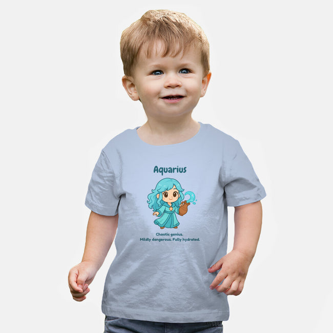 Aquarius The Water Sprite-Baby-Basic-Tee-CHARSEWTASTIC