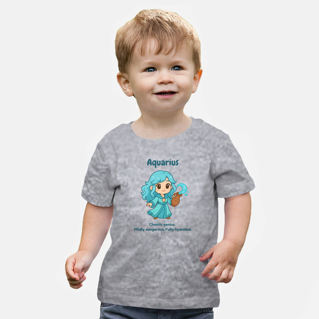 Aquarius The Water Sprite-Baby-Basic-Tee-CHARSEWTASTIC
