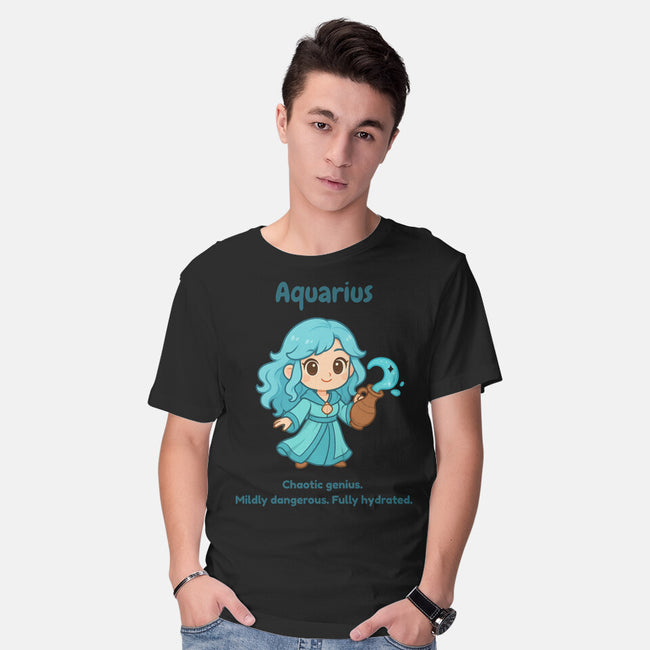 Aquarius The Water Sprite-Mens-Basic-Tee-CHARSEWTASTIC