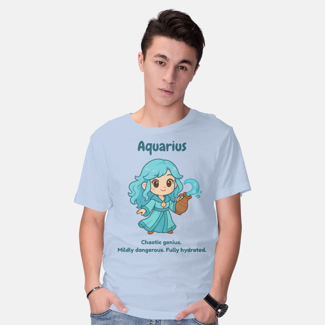 Aquarius The Water Sprite-Mens-Basic-Tee-CHARSEWTASTIC