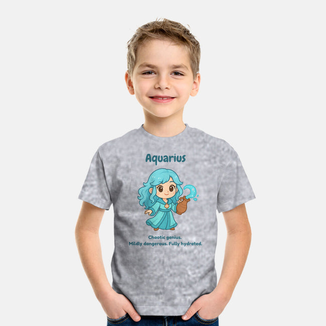 Aquarius The Water Sprite-Youth-Basic-Tee-CHARSEWTASTIC