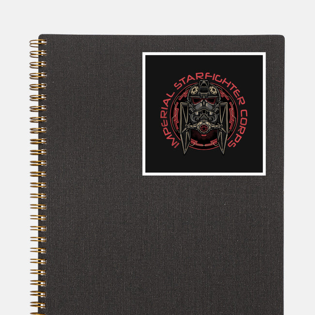 Imperial Pilot Emblem-None-Glossy-Sticker-glitchygorilla