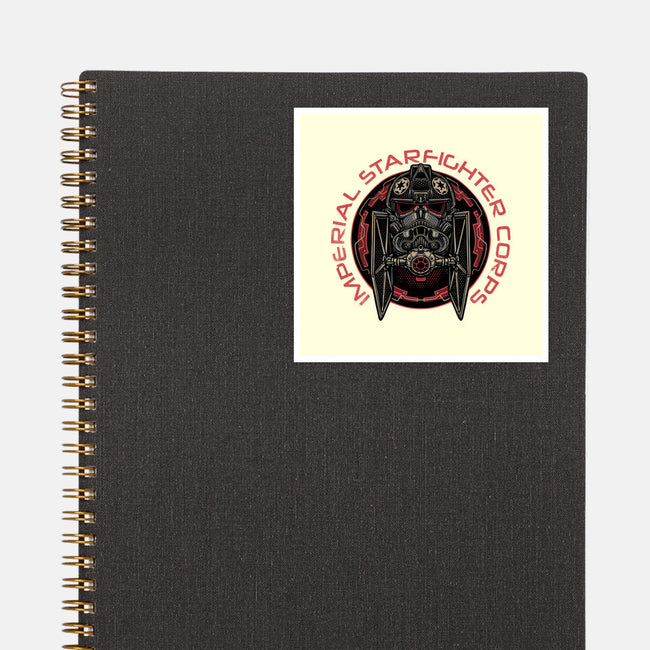 Imperial Pilot Emblem-None-Glossy-Sticker-glitchygorilla