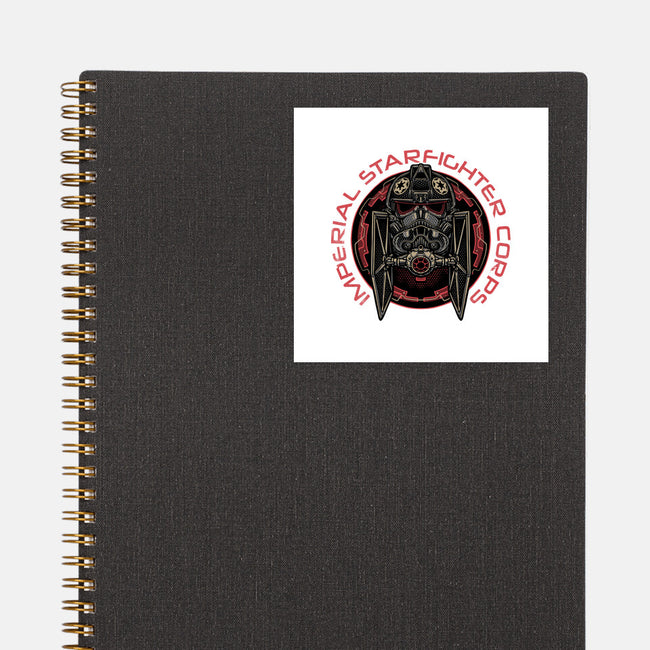 Imperial Pilot Emblem-None-Glossy-Sticker-glitchygorilla