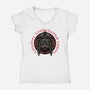 Imperial Pilot Emblem-Womens-V-Neck-Tee-glitchygorilla