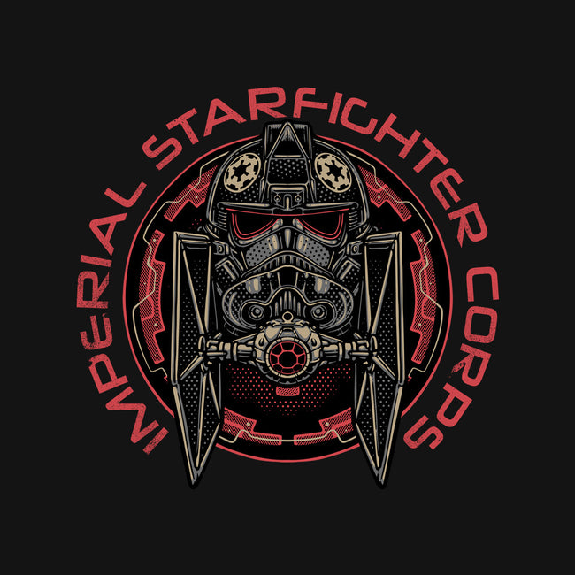 Imperial Pilot Emblem-None-Stretched-Canvas-glitchygorilla