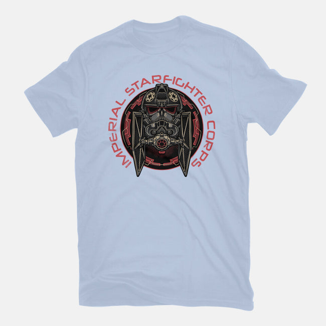 Imperial Pilot Emblem-Womens-Fitted-Tee-glitchygorilla