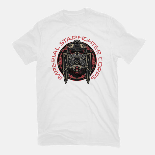 Imperial Pilot Emblem-Womens-Fitted-Tee-glitchygorilla