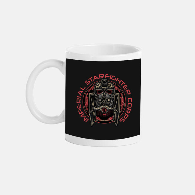 Imperial Pilot Emblem-None-Mug-Drinkware-glitchygorilla