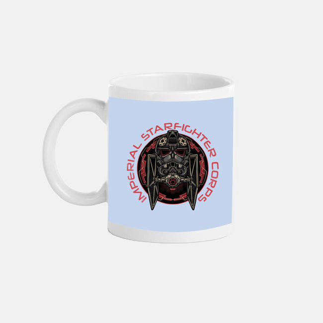 Imperial Pilot Emblem-None-Mug-Drinkware-glitchygorilla