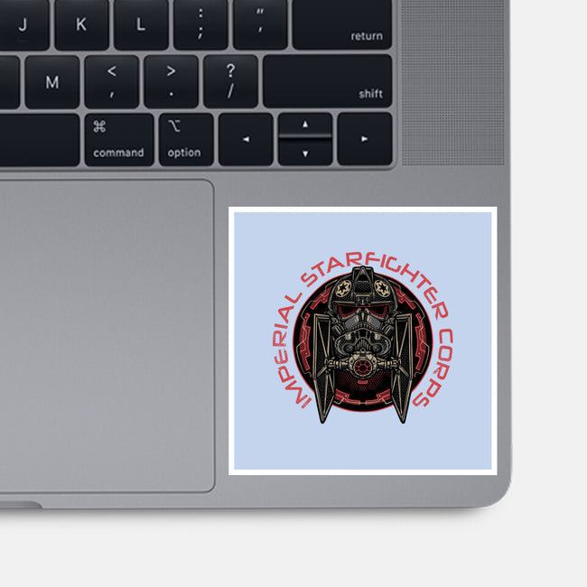 Imperial Pilot Emblem-None-Glossy-Sticker-glitchygorilla