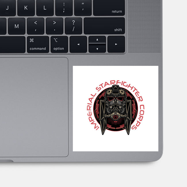 Imperial Pilot Emblem-None-Glossy-Sticker-glitchygorilla