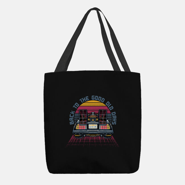 Back To The Good Old Days-None-Basic Tote-Bag-glitchygorilla