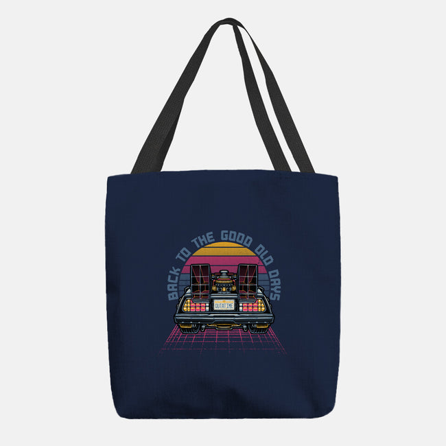 Back To The Good Old Days-None-Basic Tote-Bag-glitchygorilla