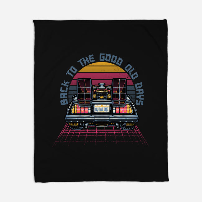 Back To The Good Old Days-None-Fleece-Blanket-glitchygorilla