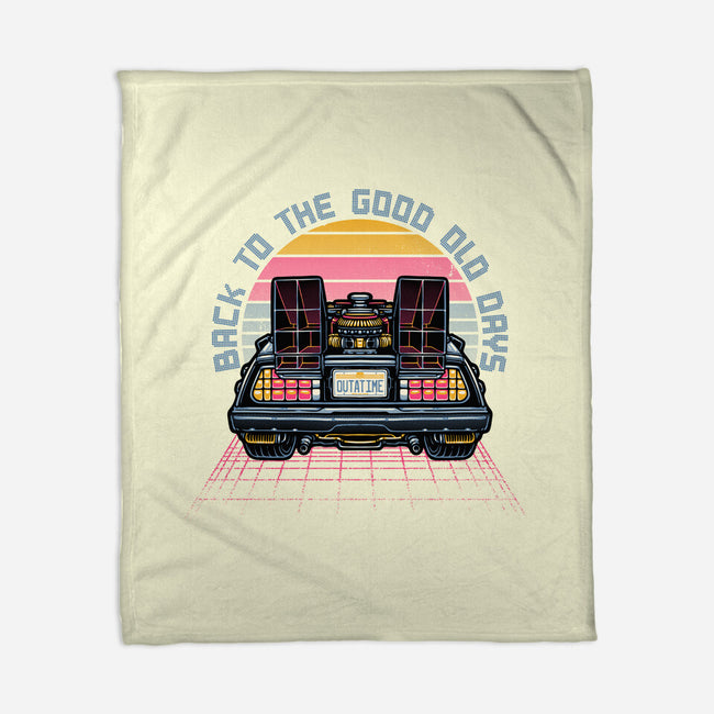 Back To The Good Old Days-None-Fleece-Blanket-glitchygorilla