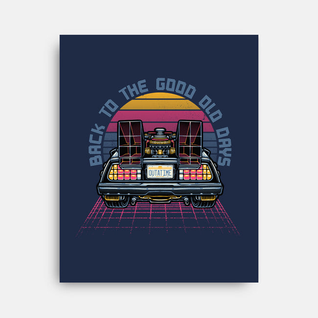Back To The Good Old Days-None-Stretched-Canvas-glitchygorilla