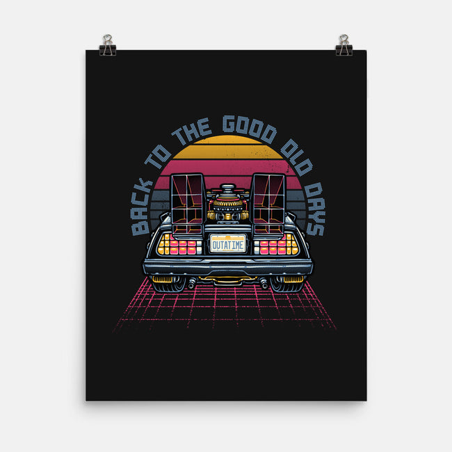 Back To The Good Old Days-None-Matte-Poster-glitchygorilla