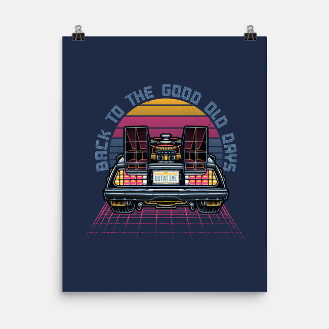 Back To The Good Old Days-None-Matte-Poster-glitchygorilla