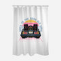 Back To The Good Old Days-None-Polyester-Shower Curtain-glitchygorilla