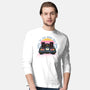 Back To The Good Old Days-Mens-Long Sleeved-Tee-glitchygorilla