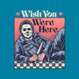 Wish You Were Here-Mens-Heavyweight-Tee-glitchygorilla