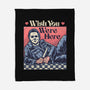 Wish You Were Here-None-Fleece-Blanket-glitchygorilla
