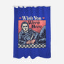 Wish You Were Here-None-Polyester-Shower Curtain-glitchygorilla