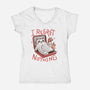 Future Me Will Deal With It-Womens-V-Neck-Tee-koalastudio