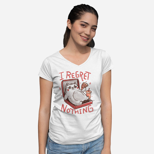 Future Me Will Deal With It-Womens-V-Neck-Tee-koalastudio