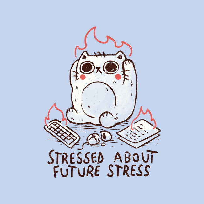 Stressed About Future Stress-None-Adjustable Tote-Bag-koalastudio