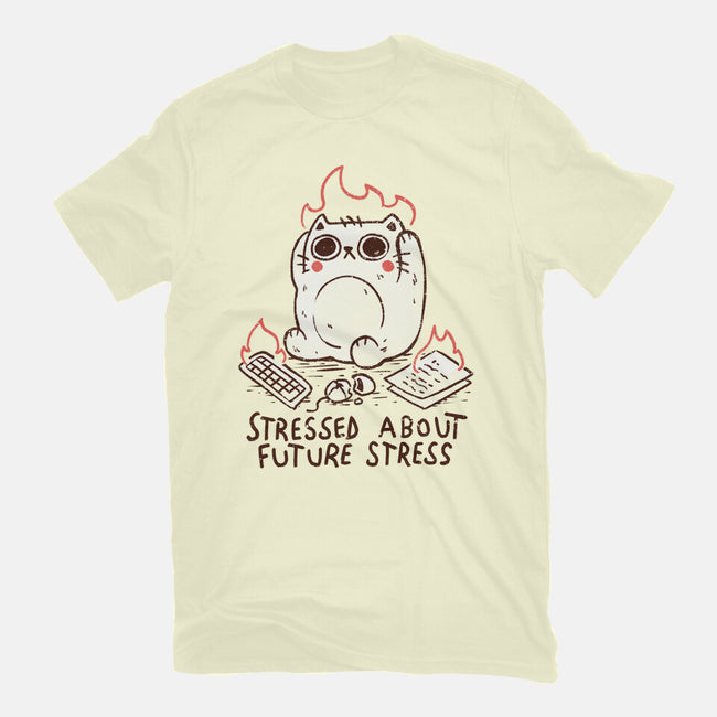 Stressed About Future Stress-Mens-Premium-Tee-koalastudio