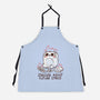 Stressed About Future Stress-Unisex-Kitchen-Apron-koalastudio