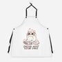 Stressed About Future Stress-Unisex-Kitchen-Apron-koalastudio