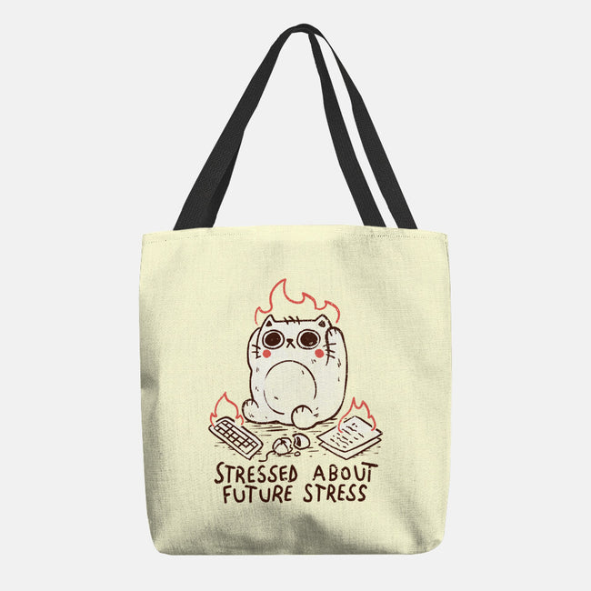 Stressed About Future Stress-None-Basic Tote-Bag-koalastudio