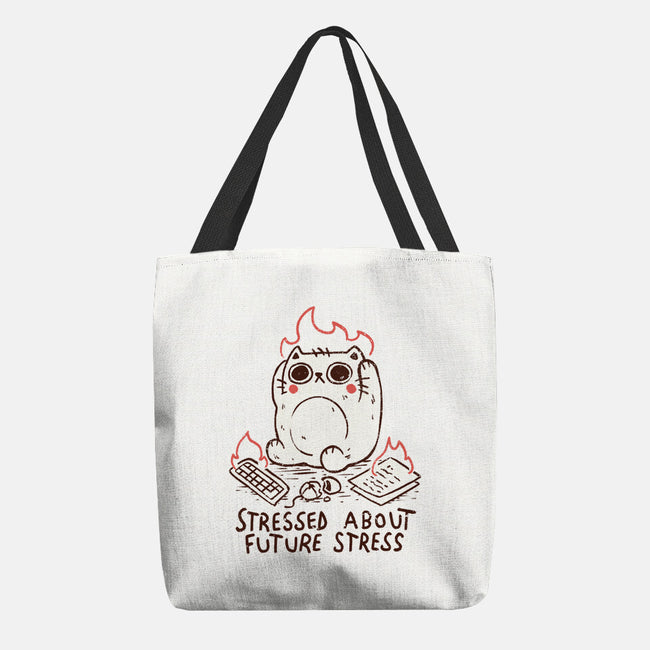 Stressed About Future Stress-None-Basic Tote-Bag-koalastudio