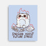 Stressed About Future Stress-None-Stretched-Canvas-koalastudio