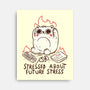 Stressed About Future Stress-None-Stretched-Canvas-koalastudio
