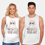 Stressed About Future Stress-Unisex-Basic-Tank-koalastudio