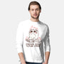 Stressed About Future Stress-Mens-Long Sleeved-Tee-koalastudio