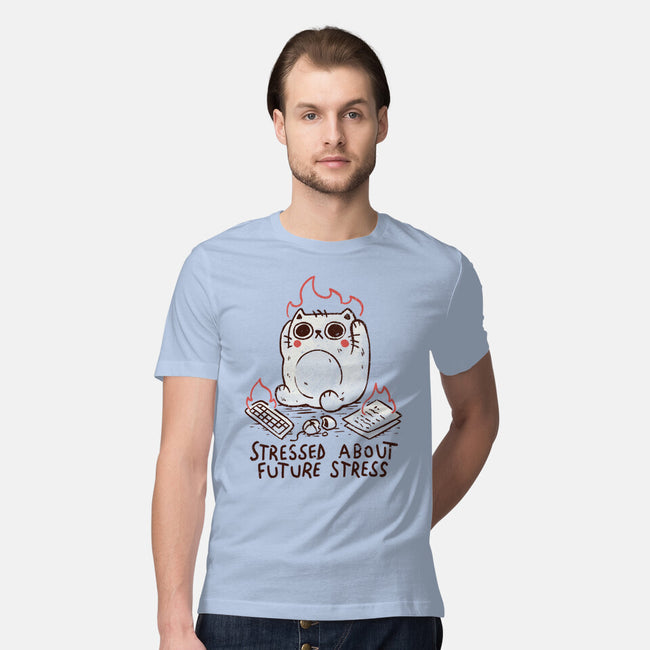 Stressed About Future Stress-Mens-Premium-Tee-koalastudio